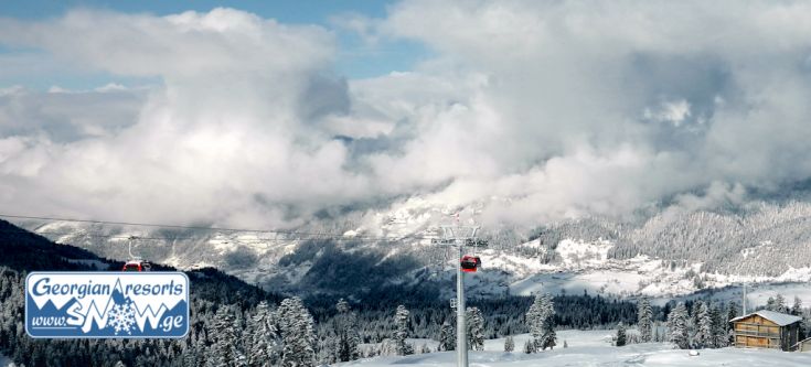 5 декабря состоялось открытие горнолыжного курорта в Грузии - Годердзи